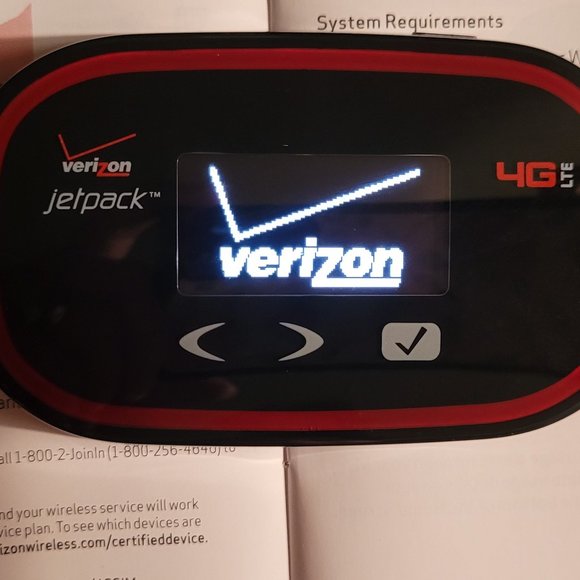 Verizon Jet Pack Hotspot Movil 4G LTE MiFi 5510L - Picture 7 of 10